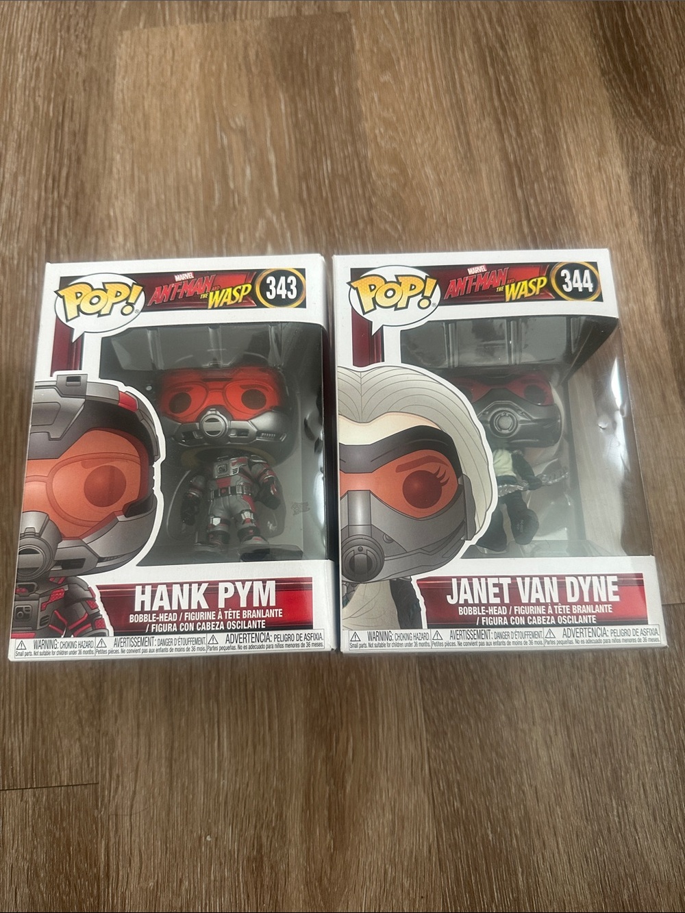 Funko Pop - Hank Pym and Janet Van Dyne